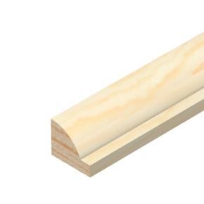 Ovolo Pine Glass Bead 15 x 12mm x 2.4m