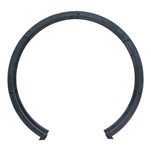 Free Standing Flower Circle Black (with Spikes for soft ground)