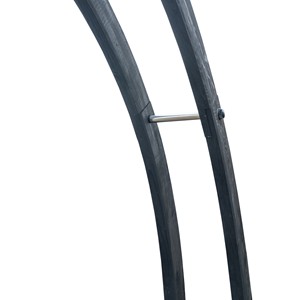 Free Standing Flower Circle Black (with Spikes for soft ground)