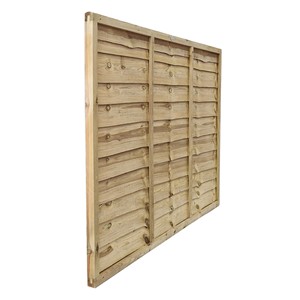 Green Pressure Treated Superior Lap Panel 1.2m (h)