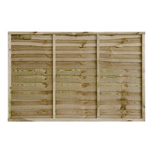 Green Pressure Treated Superior Lap Panel 1.2m (h)