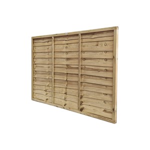 Green Pressure Treated Superior Lap Panel 1.2m (h)