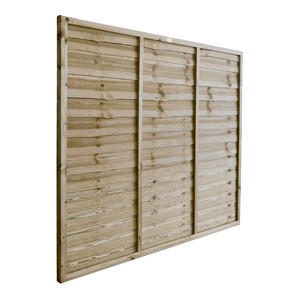 Green Pressure Treated Superior Lap Panel 1.5m (h)