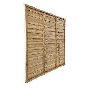 Green Pressure Treated Superior Lap Panel 1.8m (h)