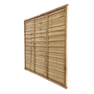 Green Pressure Treated Superior Lap Panel 1.8m (h)