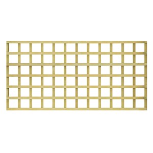 Heavy Duty Square Trellis Green 0.9m (h)