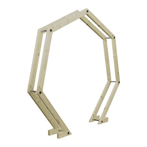Hexagonal Moon Gate