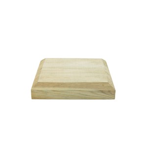 Flat Timber Post Cap 100mm