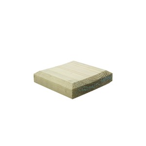 Heavy Duty Flat Timber Post Cap 120mm