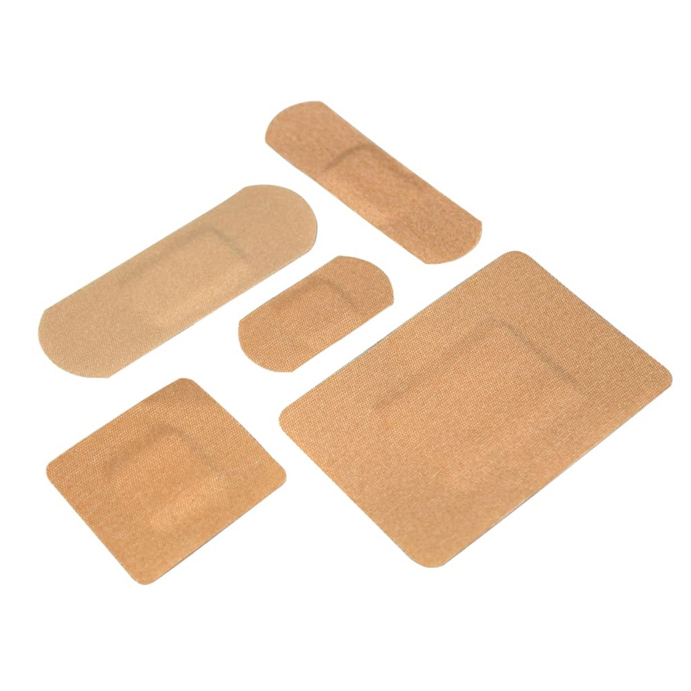 Scan Assorted Hypoallergenic Fabric Plasters 120