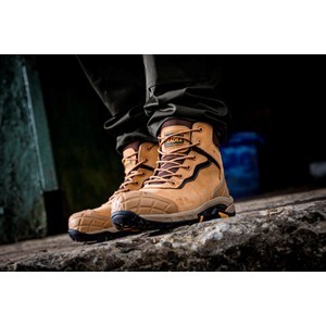 Buckler BLITZ S3 SRC Lightweight Waterproof Honey Safety Lace Boot (SZ9)
