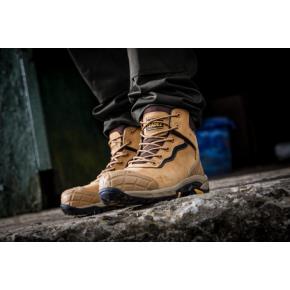 Buckler BLITZ S3 SRC Lightweight Waterproof Honey Safety Lace Boot (SZ10)